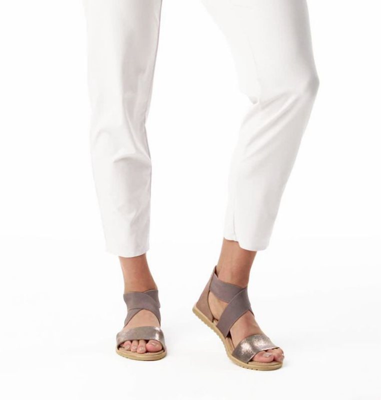 Sorel Dam Sandaler Brun - Ella™ Flat - XKQ-721360